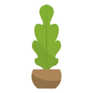 Isolated plant icon Stock Illustration