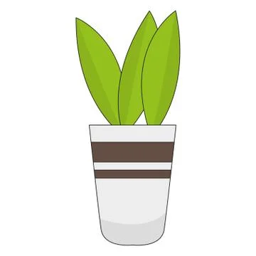 Isolated plant icon Stock Illustration