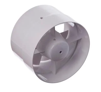 Isolated plastic fan Stock Photos