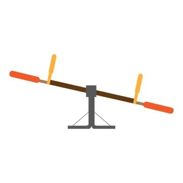 Isolated playground construction icon Stock Illustration