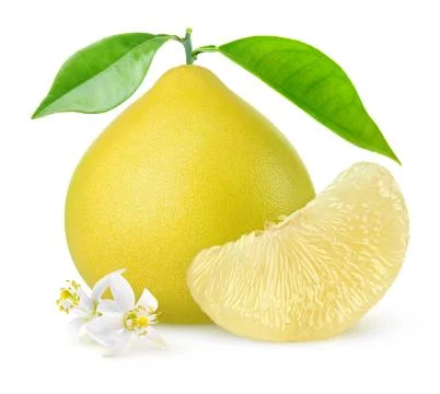Isolated pomelo fruit Stock Photos