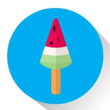 Isolated popsicle icon Stock Illustration