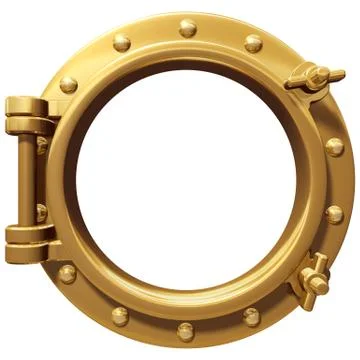 Isolated porthole Stock Illustration