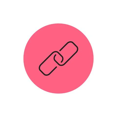 Isolated program red logo Stock Illustration