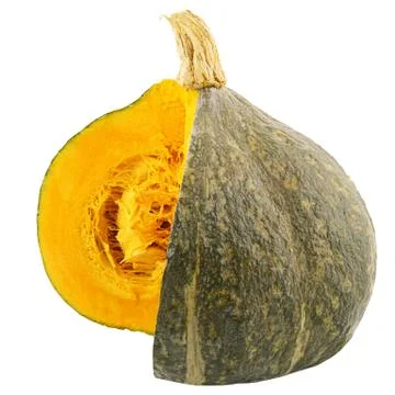 Isolated pumpkin on white background Stock Photos