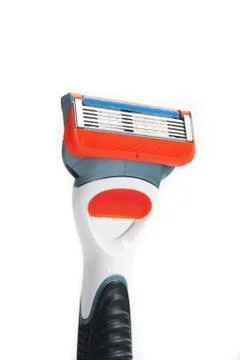 Isolated razor Stock Photos