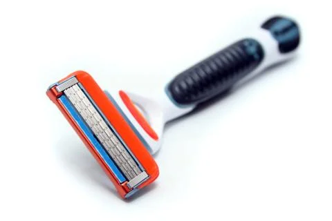 Isolated razor Stock Photos