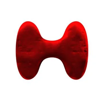 Isolated red clay figure 스톡 일러스트