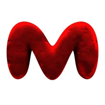 Isolated red clay figure Illustrazione stock