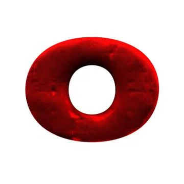 Isolated red clay figure 스톡 일러스트