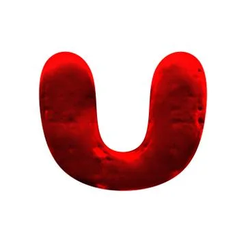 Isolated red clay figure 스톡 일러스트