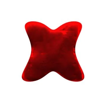 Isolated red clay figure 스톡 일러스트