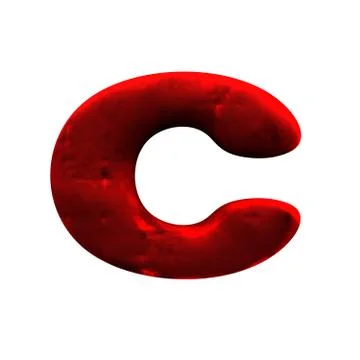 Isolated red clay figure 스톡 일러스트