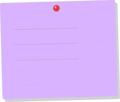 Isolated red number eight icon on purple background Stock Illustration