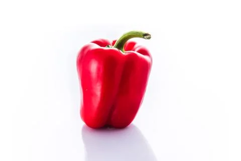 Isolated red pepper Stock Photos