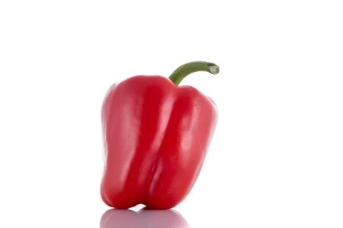Isolated red pepper Stock Photos