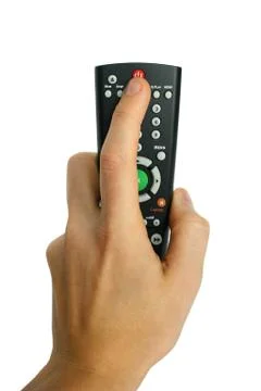 Isolated remote control Stock Photos