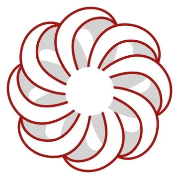 Isolated ribbon image Stock Illustration