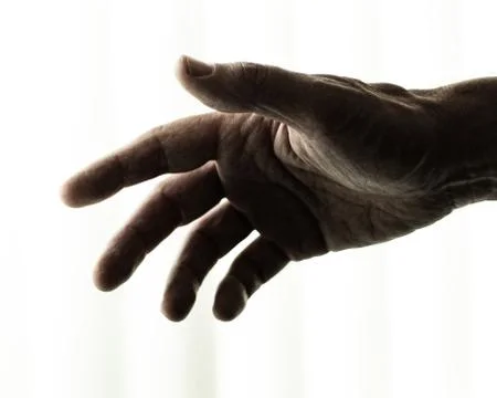 Isolated Right Hand Stock Photos