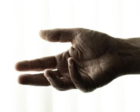 Isolated Right Hand Stock Photos