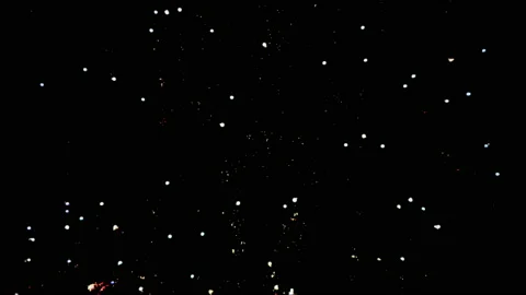 Isolated Rising Particles 스톡 동영상 148392979