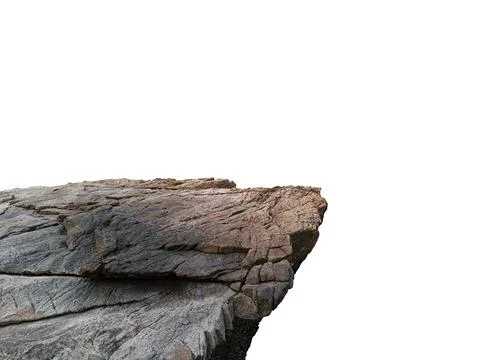 Isolated rocky stone Stock Photos