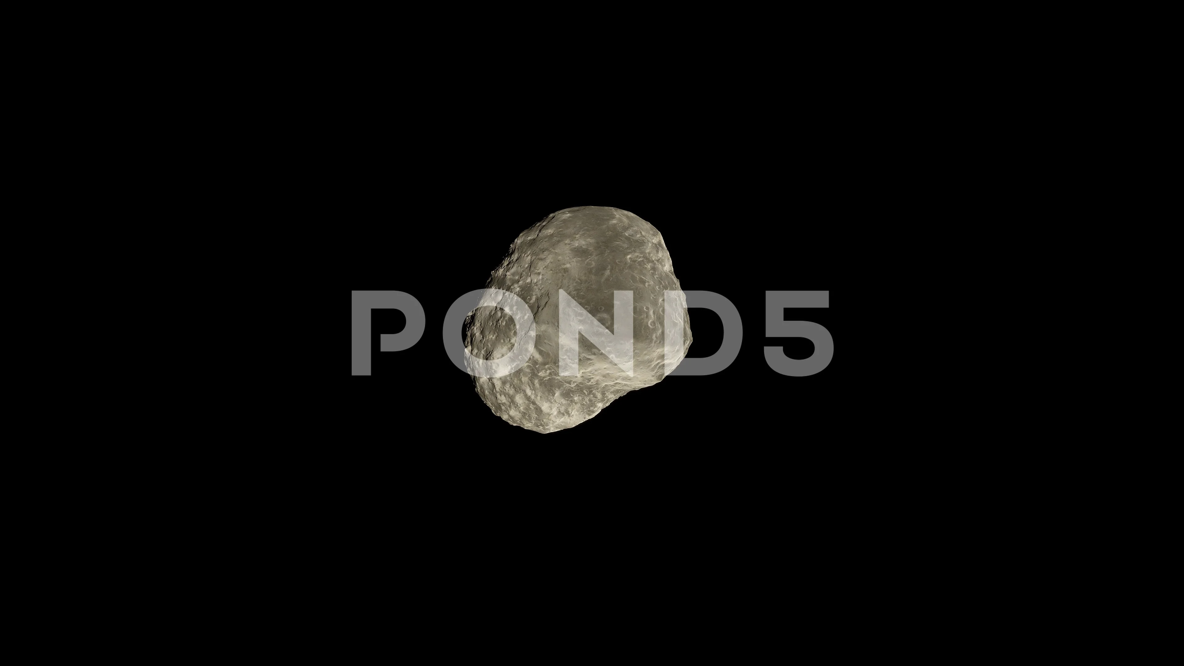 asteroid black background