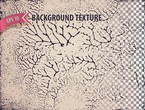 Isolated rough overlay grunge texture with monotype effect. Abstract background Stock Illustration