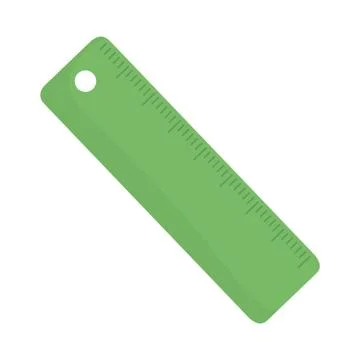 Isolated ruler tool design vector illustrator Stock Illustration