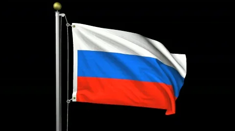 Isolated Russia Stock Footage 458871