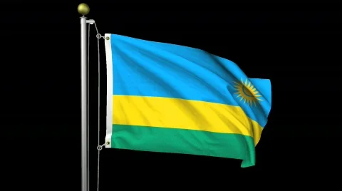 Isolated Rwanda Stock Footage 486770