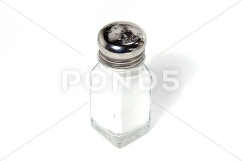 Isolated Salt Shaker Stock Photos
