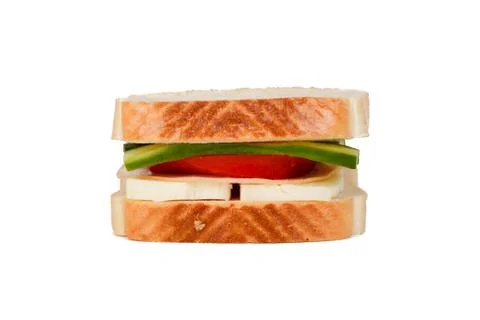 Isolated Sandwich View Stock Photos