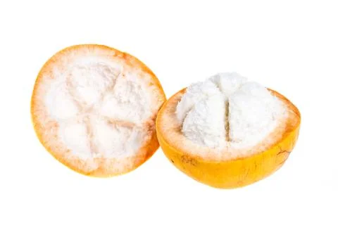 Isolated santol fruit Stock Photos
