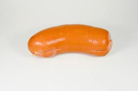 Isolated sausage Foto stock