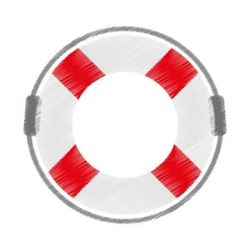 Isolated save float design Ilustración de archivo
