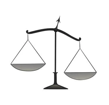 Isolated scales Stock-Illustration