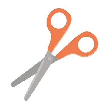 Isolated scissor tool design vector illustrator Stock Illustration