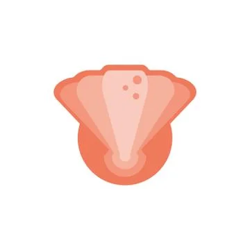 Isolated sea shell vector design イラスト素材