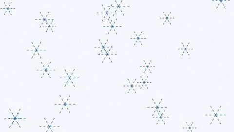 Isolated set of geometric starburst vector icons in blue and purple illustr.. Stock Illustration