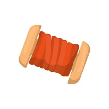 Isolated sewing thread Stock Illustration