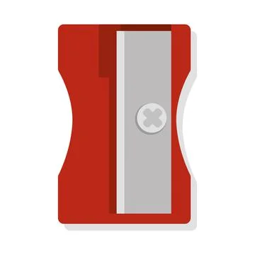 Isolated sharpener supplies school vector illustration Illustrazione stock