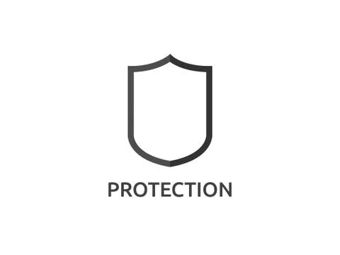 Isolated Shield vector icon Stock Illustration