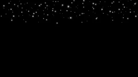 Isolated Shining Stars Stock Footage 260498064