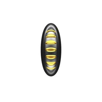 Isolated silver figure with gold イラスト素材
