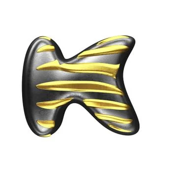 Isolated silver figure with gold 스톡 일러스트