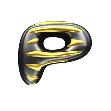 Isolated silver figure with gold イラスト素材
