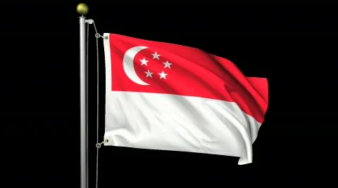 Isolated Singapore Stock Footage 458878