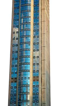 Isolated skyscraper excerpt Stock Photos