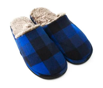 Isolated Slippers Fotos de archivo